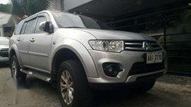 Mitsubishi Montero AT GLS V 2014 Silver For Sale