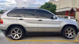 Super Fresh BMW X5 AT Silver For Sale