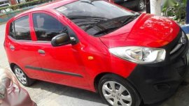 2011 Hyundai I-10 Manual Red Fpr Sale