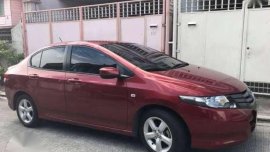 Honda City 1.3 2010 AT Red For Sale