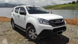 Fresh 2015 Isuzu Mu-X MT White For Sale