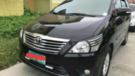 Toyota Innova 2012 Van diesel black for sale 