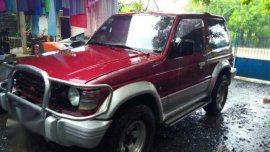 Mitsubishi Pajero 3-door 2002 Red AT For Sale