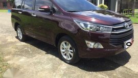 2017 Toyota Innova 2.8E AT Red For Sale