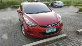 Hyundai Elantra 2013 AT 1.6 VVT Red For Sale