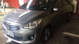 2015 Mitsubishi Mirage G4 GLS CVT Gray 