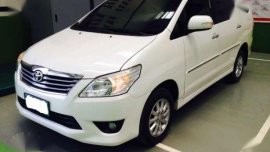 2013 Toyota Innova AT Gas White
