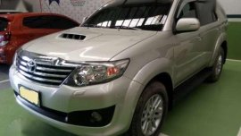 2013 Toyota Fortuner G 4x2 AT Silver For Sale