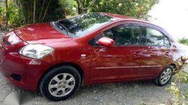 Toyota Vios 1.3 E 2009 MT Red For Sale