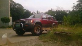 1992 Toyota Hilux Surf Ssr-X AT Red For Sale