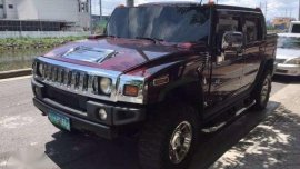 2006 Hummer H2 SAT 4x4 AT Red For Sale