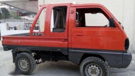 Suzuki Multicab 4 Wheel Drive 2011 MT Red 