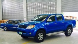 Fresh 2007 Toyota Hilux AT Blue For Sale