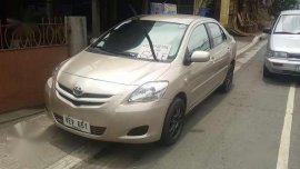 Toyota Vios 2009 1.3E MT Beige For Sale