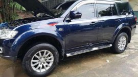 Mitsubishi Montero 2013 GLX AT Blue For Sale