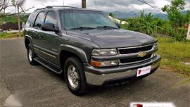 2002 Chevrolet Tahoe V8 AT Gray For Sale