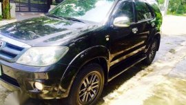 Toyota Fortuner G 4x2 2008 Black For Sale