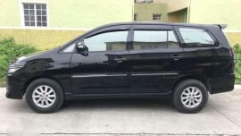 Toyota Innova G 2012 MT Black For Sale