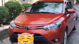 RUSH SALE! Toyota Vios 2015 Orange 1.3 E Automatic Transmission