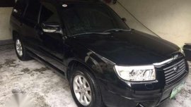 2006 Subaru Forester AWD AT Black For Sale