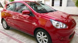 Mitsubishi Mirage GLX Hatchback 2014 MT Red 