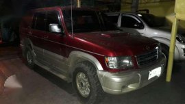 Isuzu Trooper 4x4 Manual 4JG2 Red For Sale