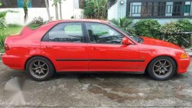 For Sale 1995 Honda Civic ESi MT Red Sedan 