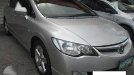 2007 Honda Civic 1.8S AT Silver For Sale
