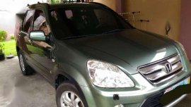 Honda CRV 2005 MT Green SUV For Sale