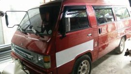 Mitsubishi L300 Versa Van MT Red For Sale