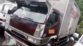 canter aluminum van 4d35 npr 14ft truck