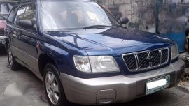 2002 Subaru Forester MT Blue SUV For Sale