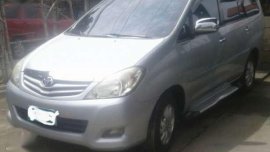 Toyota Innova G 2010 MT Silver For Sale
