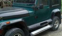 2003 Wrangler Jeep AT Green SUV For Sale