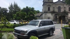Toyota Land Cruiser 1992 AT Silver For Sale