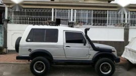 2002 Suzuki Samurai 4x4 MT Silver For Sale