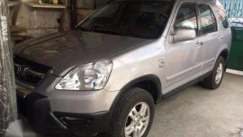 Honda CRV 2003 AT Silver SUV For Sale