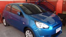 2013 Mitsubishi Mirage GLS MT Blue For Sale