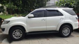 2013 Toyota Fortuner 2.5 G Automatic Pearl White Special