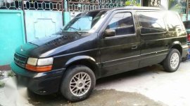Dodge Caravan 1995 AT Black For Sale