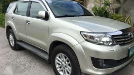 Toyota Fortuner G 2012 2.5 AT Silver For Sale
