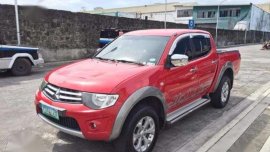 2011 Mitsubishi Strada GLS 4x4 MT Red For Sale