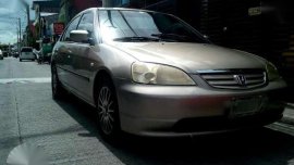 Honda Civic Vti- s 2001 AT Beige For Sale
