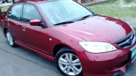 2004 Honda Civic Vti AT Sedan Red For Sale