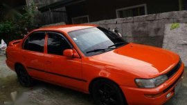 Toyota Corolla GLi 1994 MT Orange For Sale