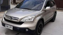 2007 Honda CR-V 4x2 AT Beige For Sale
