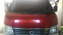 nissan urvan estate 2009