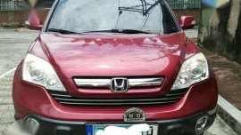 Honda CRV 2007 2.4L 4WD AT Red For Sale