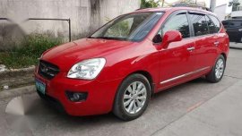 Kia Carens 2010 AT Red SUV For Sale