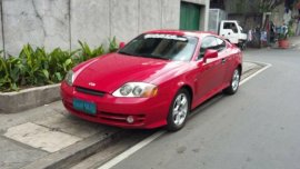 Hyundai Coupe 2004 sedan red for sale 